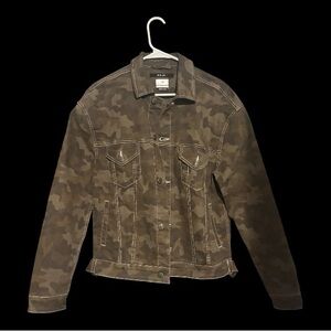 Ksubi Olive Camouflage Jacket